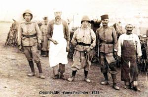 Champlain - Camp Paulinier - 1923